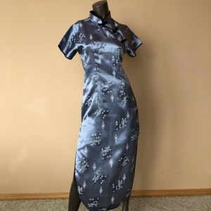 Beautiful blue dress! Never been worn blue, black